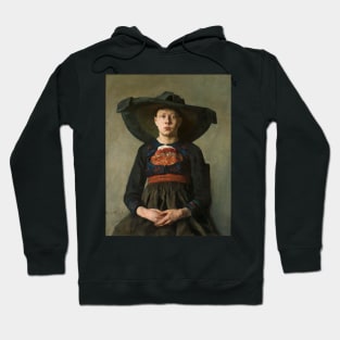 A Bavarian Peasant Girl - Hanna Hirsch-Pauli Hoodie